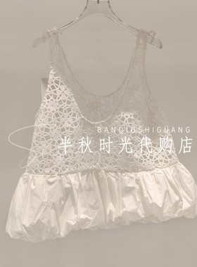 有尾【专柜正品26夏花园背心上衣上衣Y3326207-1599