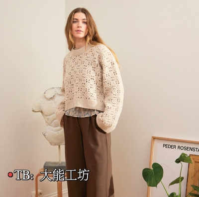 【英文】棒针钩针编织SANDNES GARN 2403有氺印 13款文字图解 242