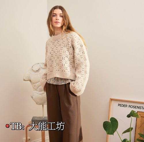 【英文】棒针钩针编织SANDNES GARN 2403有氺印 13款文字图解 242