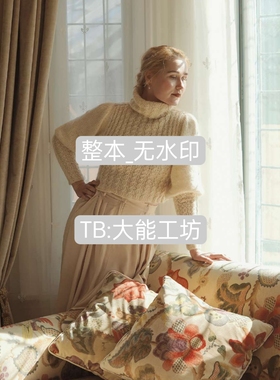 【英文】棒针编织 Romantic Knits 16款入毛衣编织文字图解 347