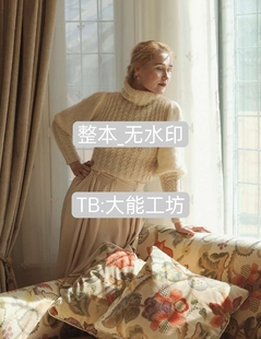 【英文】棒针编织 Romantic Knits 16款入毛衣编织文字图解 347
