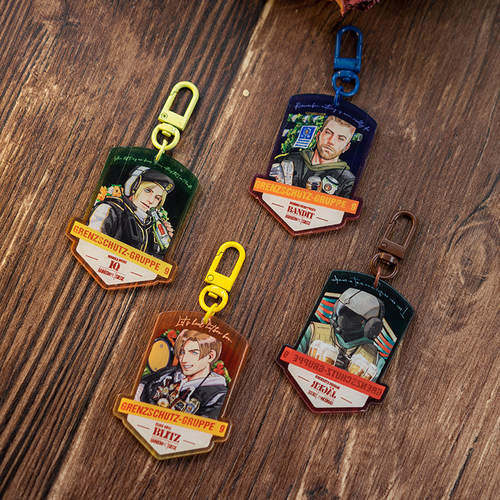 彩虹六号亚克力挂件砚池府