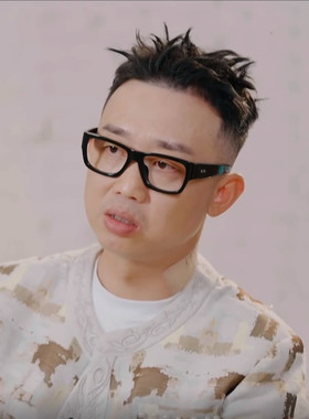 歌手gai同款复古方形眼镜