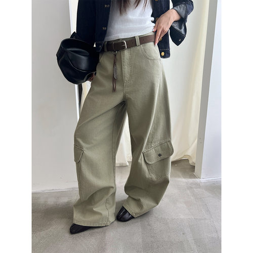T-PLATFORM拖地休闲裤女26003