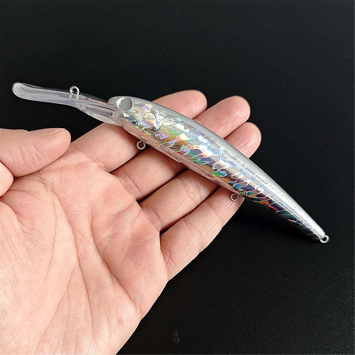 多渔趣18g/16cm宽舌板浮水深潜淡水海钓路亚饵米诺烫金本体假饵