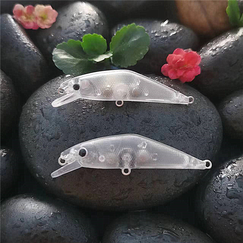 沉水米诺路亚饵胚体DIY空白本体