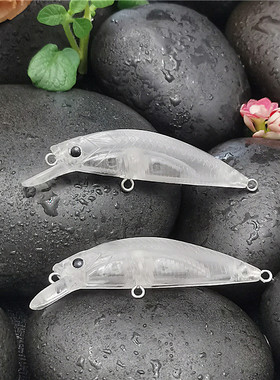 5.5cm/5.5g远投颤沉子弹微物小米诺空白毛坯本体路亚饵假饵鱼饵