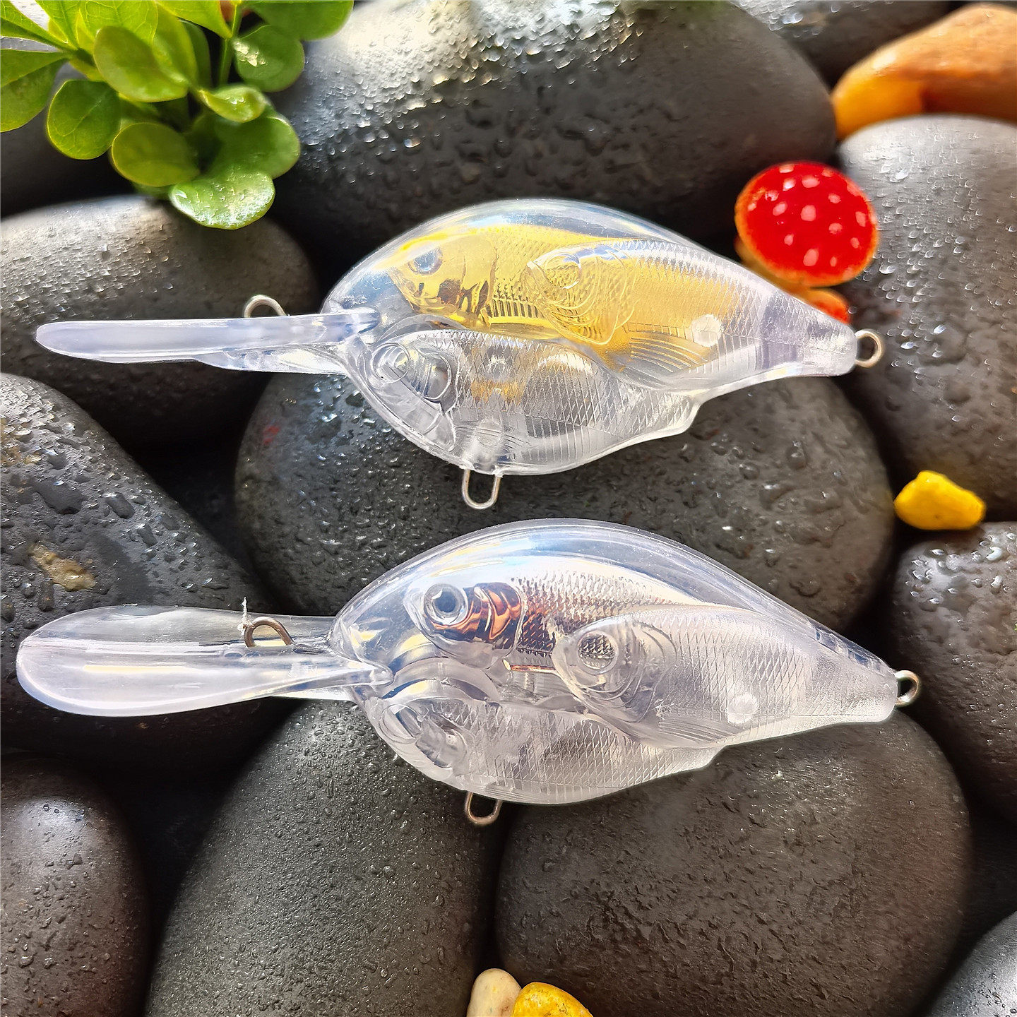 新品9.5cm/15.5g仿生群鱼摇滚浮水路亚饵DIY改色电镀假饵本体,户外/登山/野营/旅行用品,路亚饵,淘宝优惠券,粉丝福利购,淘宝优惠卷