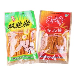 玉峰双胞胎花心棒辣条休闲零食儿时怀旧校园夜宵小食品老式手撕棒
