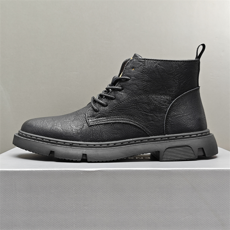 真皮男士英伦风复古马丁靴秋冬