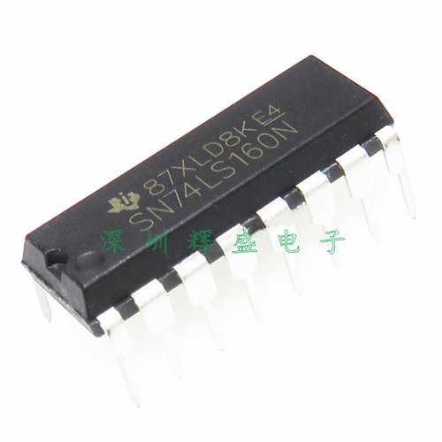 全新原装 74LS160 SN74LS160N HD74LS160P DIP16 逻辑-计数器 IC
