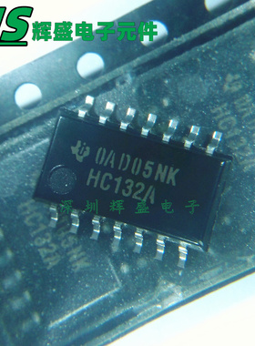 贴片 SN74HC132ANSR 印字HC132A SOP-14 5.2MM 逻辑芯片 进口原装