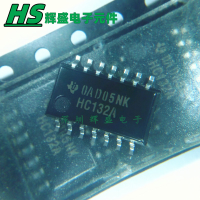 贴片 SN74HC132ANSR 印字HC132A SOP-14 5.2MM 逻辑芯片 进口原装