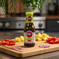 2 bottles of Shengpai ok Sauce Sweet and Sour Sauce 335g sauce Fried Chicken Dipping Sauce Sweet sauce packaging thumbnail 5