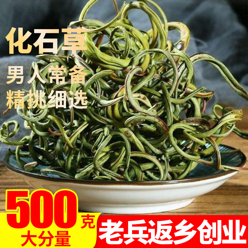 长白山化石草500g肾精茶干韦养生神经黄金草伟肾正品野生嗷嗷叫茶