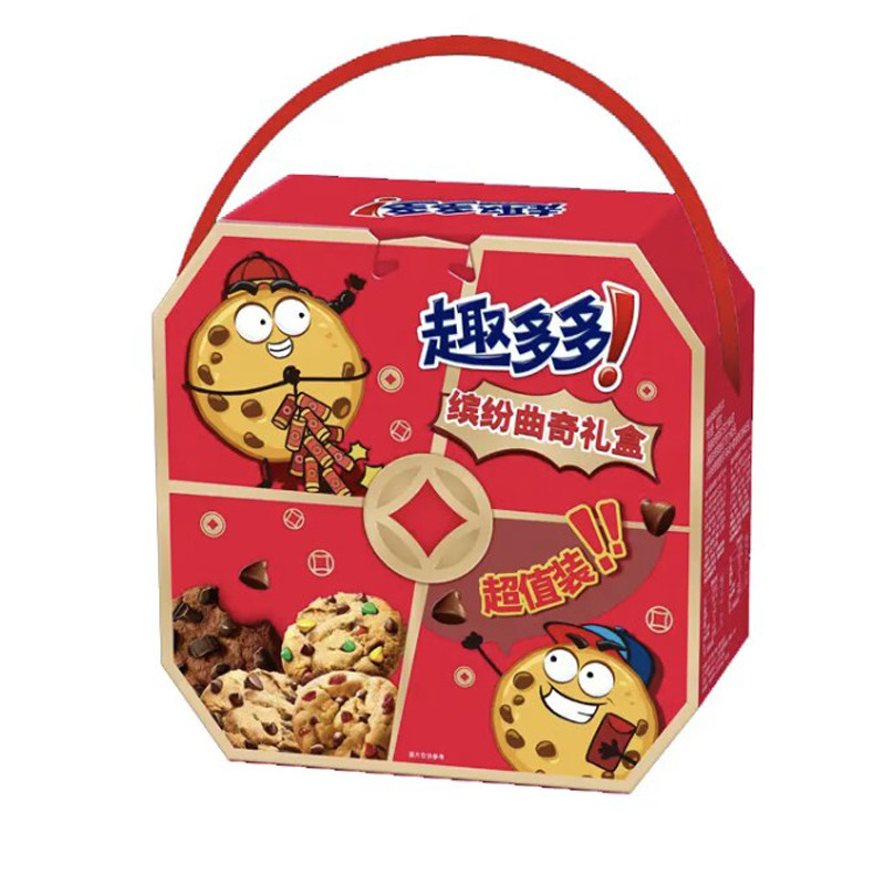 趣多多缤纷曲奇礼盒420g超值装休闲零食儿童饼干过新年货送礼团购,零食/坚果/特产,曲奇饼干,淘宝优惠券,粉丝福利购,淘宝优惠卷