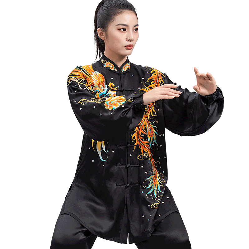 言一女2022刺绣太极服私人定制