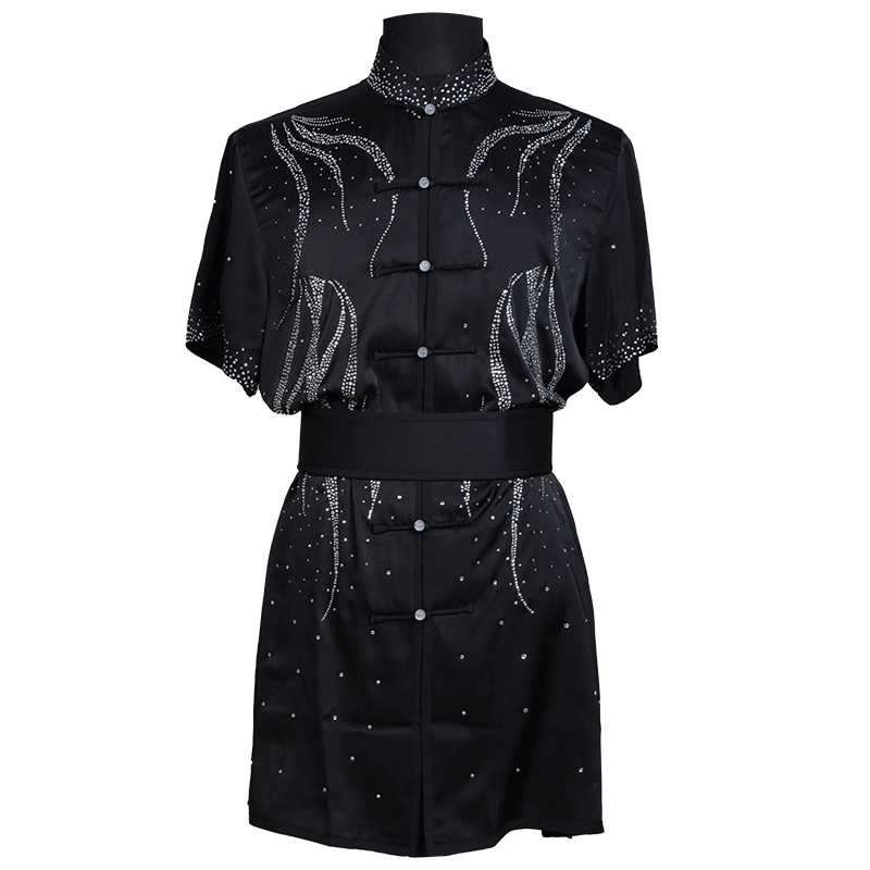 言一烫钻彩服武术服武术服
