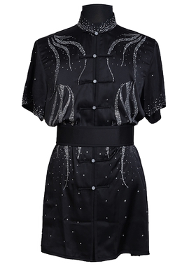 言一烫钻彩服武术服武术服