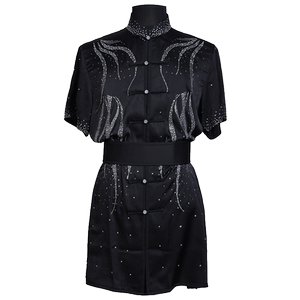 言一烫钻彩服武术服武术服
