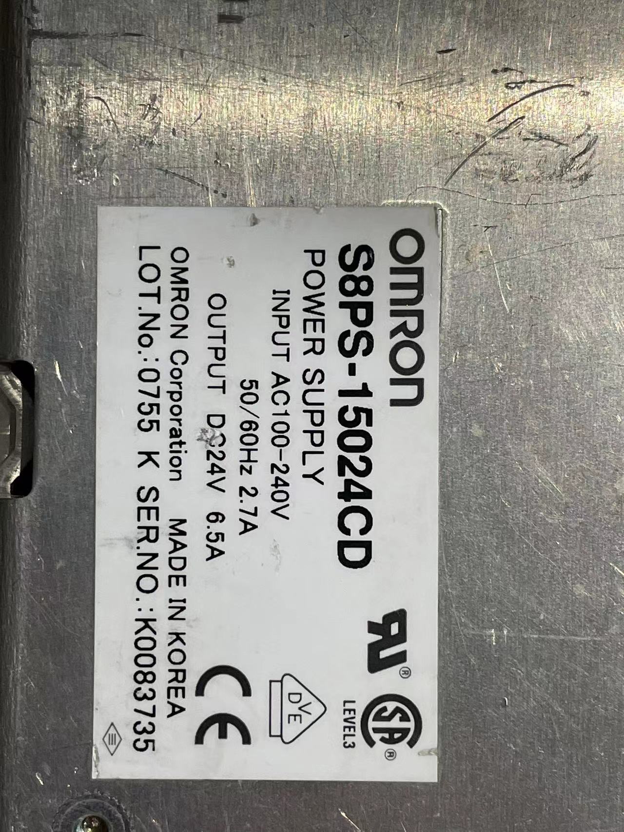 欧姆龙S8PS-15024CD开关电源