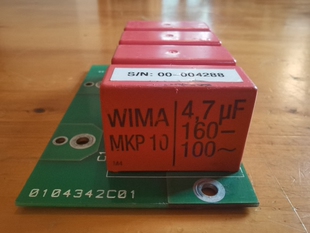 德国威马电容WIMA MKP10 160V 4.7UF 拆机二手，一套四个