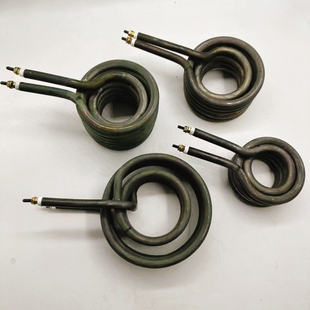 纸杯机电热管加热圈 内外5圈干烧发热管 瑞大纸碗机加热管电热圈