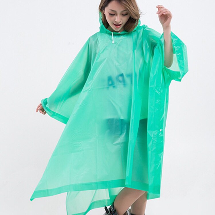 笠王品牌成人PEVA全包边雨披斗篷景区户外徒步多用途成人雨衣1500