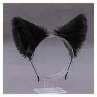 Cat ear hair band, fox headband, headwear, female Wolf dog, animal ear hair clip, bell hair clip accessory, cos decoration thumbnail 6