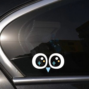 罗小黑战记动漫贴纸猫咪大眼睛可爱贴纸汽车贴纸电动车电脑行李贴