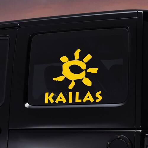 KAILAS凯乐石logo贴纸户外露营登山滑雪装饰防水车贴越野汽车贴纸