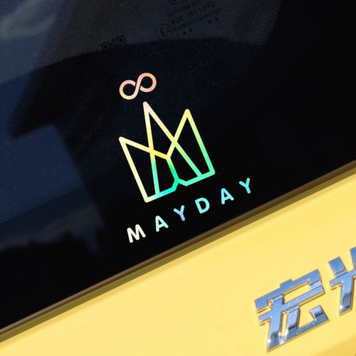 五月天mayday汽车贴纸wmls标志演唱会阿信应援贴纸笔记本电脑吉他