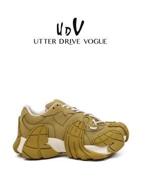 UDV八爪鱼老爹鞋女2025秋季新款百搭洋气小众厚底休闲运动鞋潮鞋