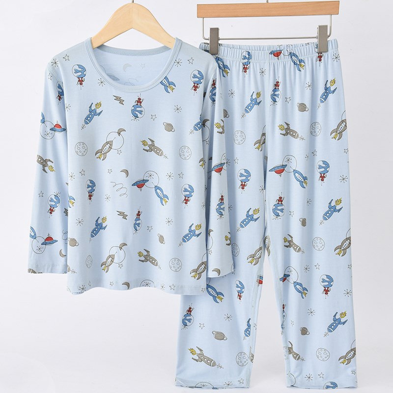 莫代尔睡衣空调家居服莫代尔夏季