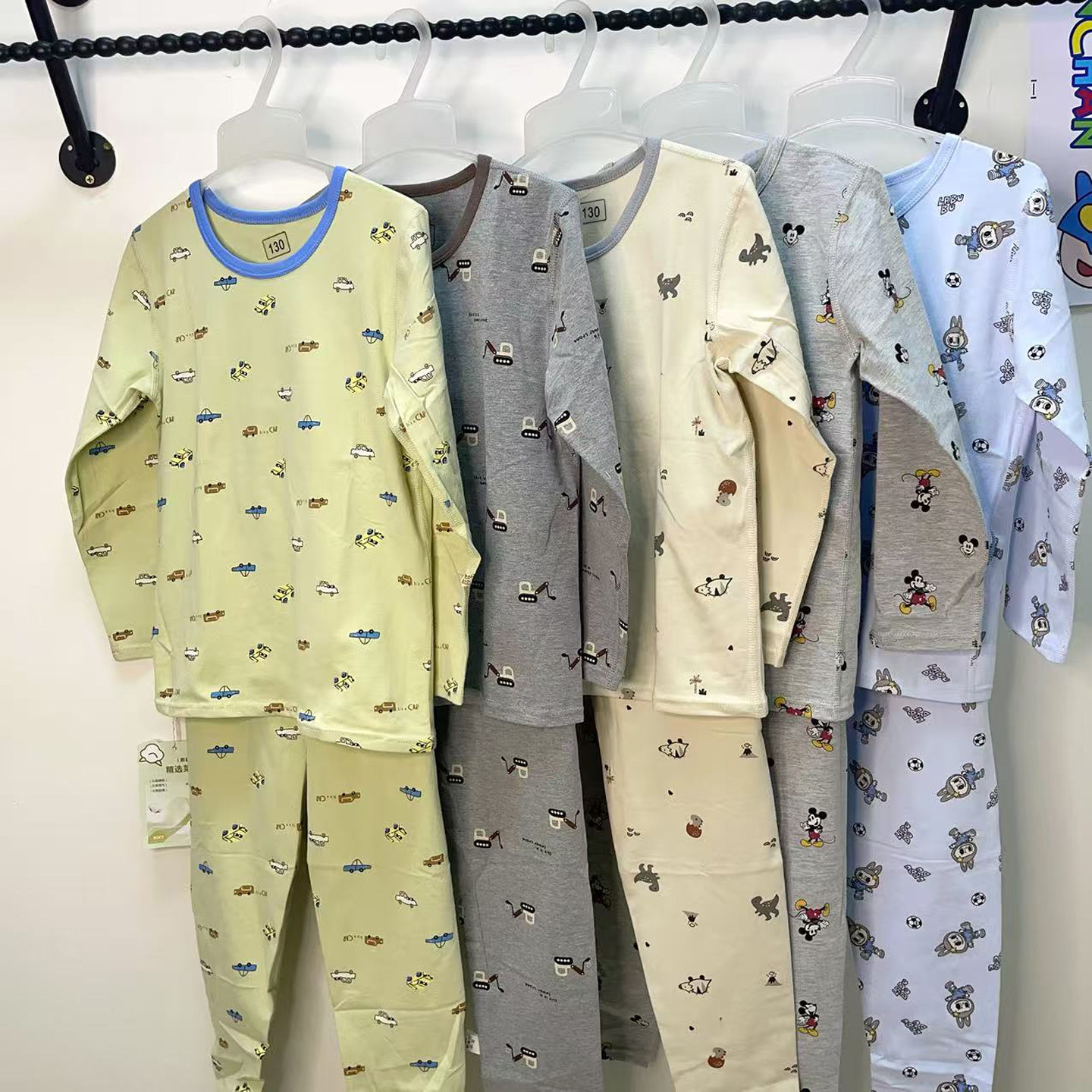 捡漏【90-190码】男童莱卡棉初秋衣秋裤家居服打底睡衣卡通图案,童装/婴儿装/亲子装,内衣套装,淘宝优惠券,粉丝福利购,淘宝优惠卷