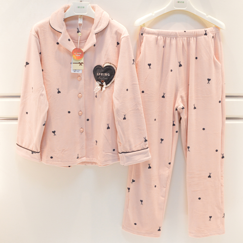 舒适时尚海岛绒家居服品牌女士