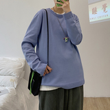 秋冬季圆领打底衫男内搭韩版潮流长袖T恤体恤衫A090MY10限，男装针织衫/毛衣，电商A089-1