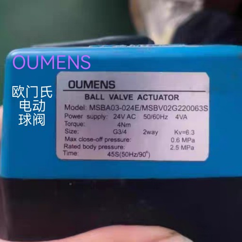 SINRO欧门氏螺纹不锈钢电动球阀二通MSBA03-024E/MSBV02G220063S