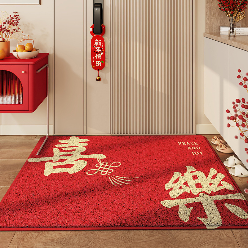 大江中式蛇年地垫防滑垫
