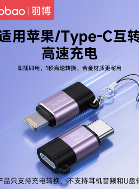 lightning转typec转lighting转typec转接头转接口iphone15转接头type c转接头适用typec转苹果转typec转换头