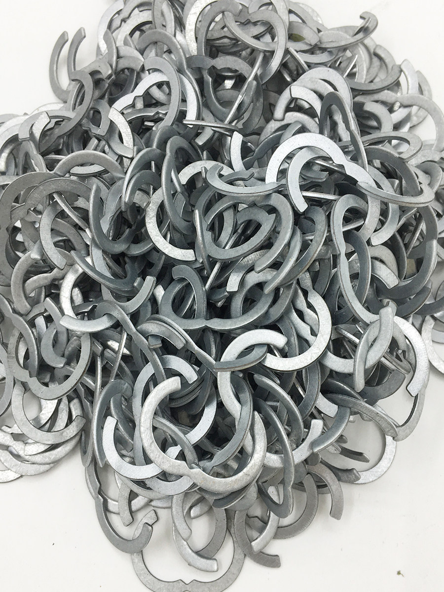 新品304不锈钢波纹管专用卡簧卡环卡套档圈挡环防管帽脱落卡垫片