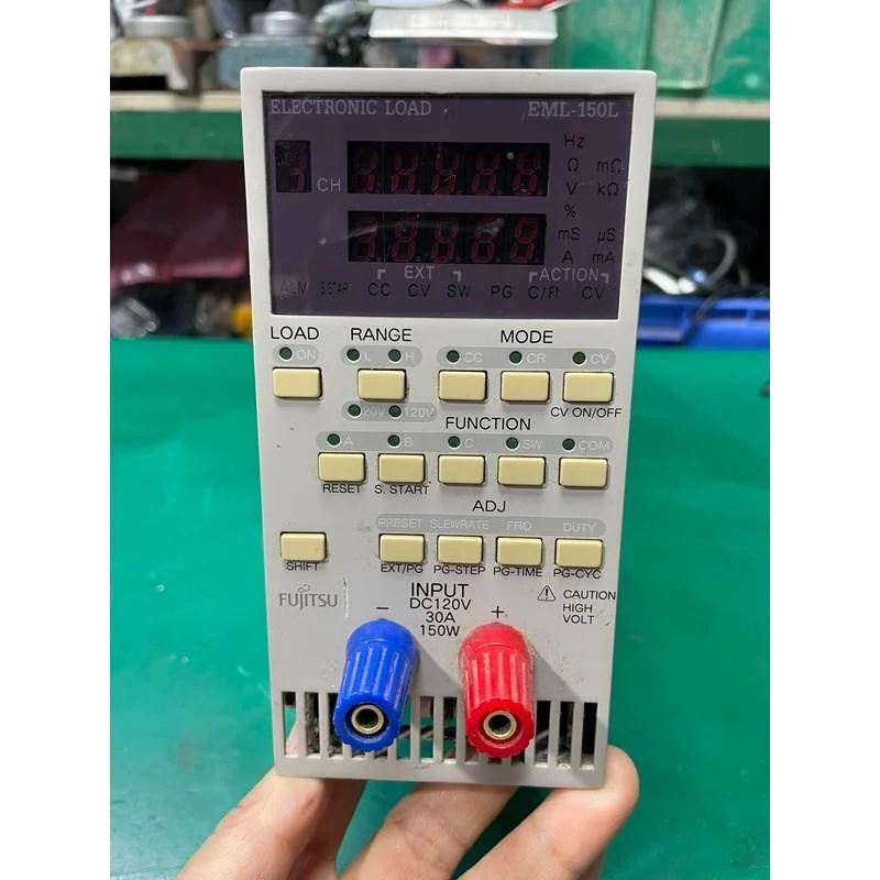 非实价议价议价日本富士通5路电子负载EML-150L，实物拍摄 功能包