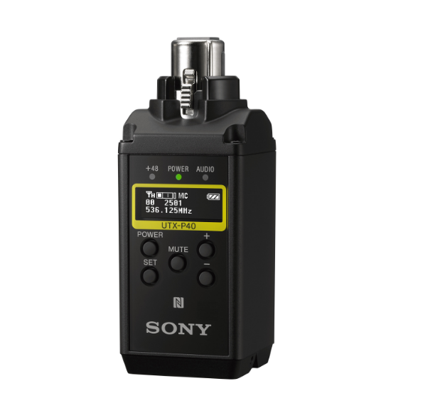 Sony/索尼小蜜蜂UTX-P40手擂48V供电发射器K29D26无线麦克风套装