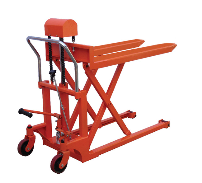 升降叉车剪叉车液压车搬运车手动