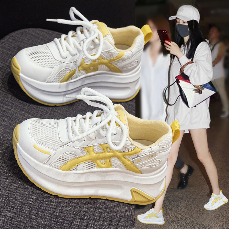 夏季网鞋女网面透气薄款2025新款