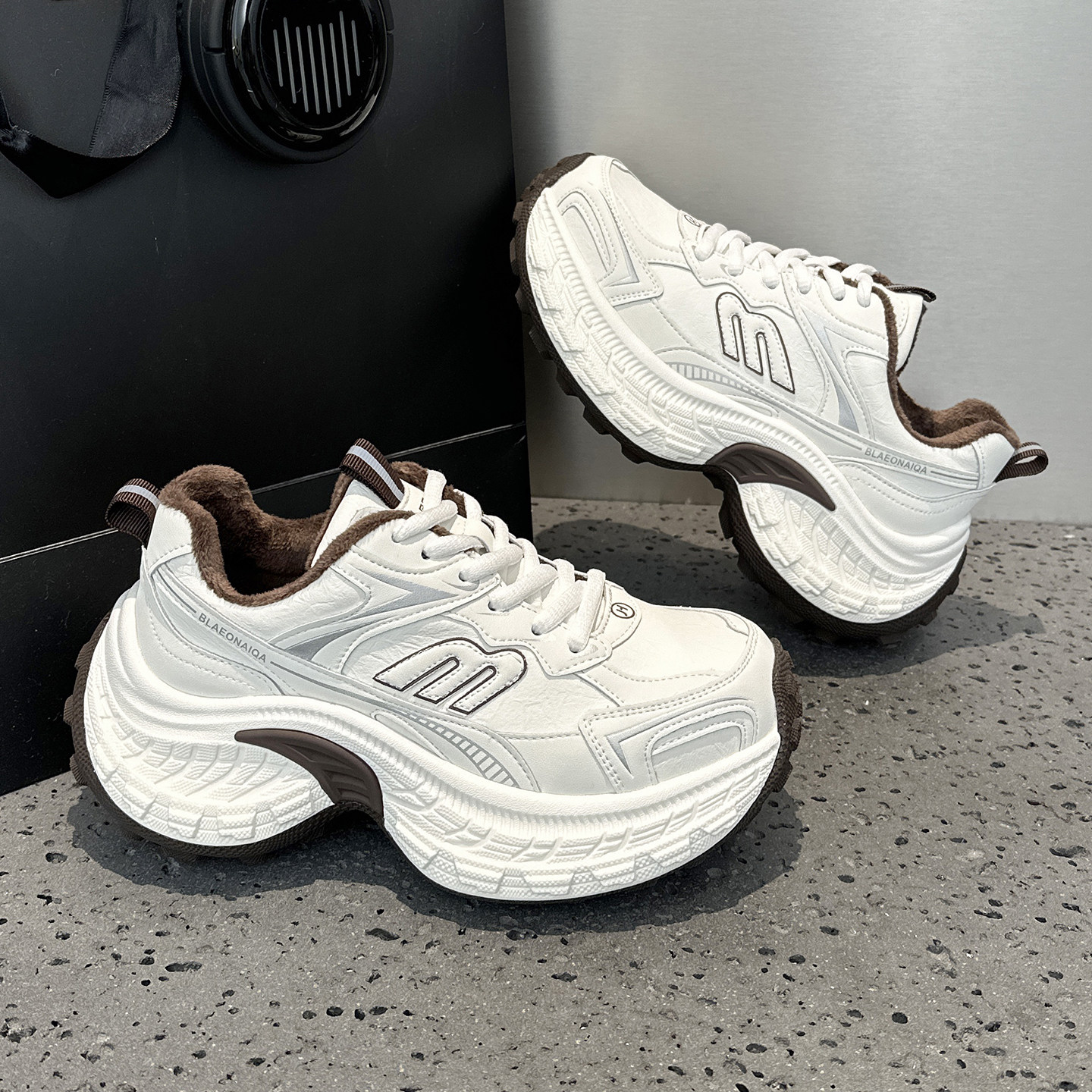 欧货真皮老爹鞋女2026新款爆款春季单鞋厚底小个子增高运动休闲鞋,女鞋,时尚休闲鞋,淘宝优惠券,粉丝福利购,淘宝优惠卷