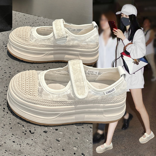 夏季玛丽珍渔夫鞋女2026新款薄款