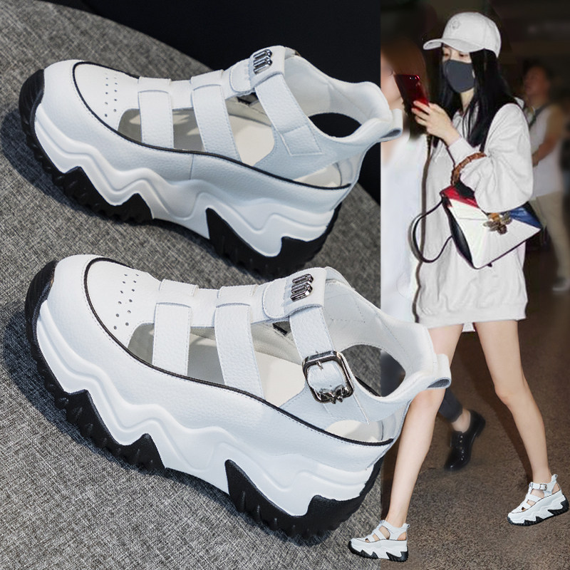 包头罗马高帮凉鞋女2026新款夏季
