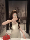 Fbblimit【Miss Daisy】 Pure Desire Atmosphere Приталенное короткое платье с V-образным вырезом и цветочным рисунком на крючке. mini 3