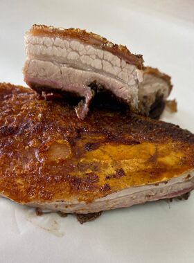 山东特产章丘正宗黄家烤肉烤大猪脆酥皮非零食猪肉五花腿肉2500g